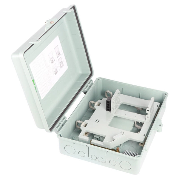 Is the wireless router connected to fiber optic network