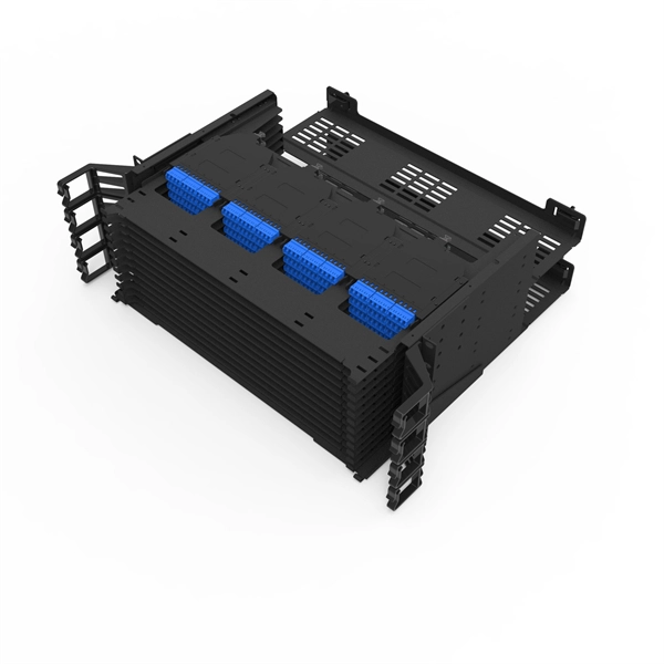 How to connect a fiber optic patch cord to a telecom provider 