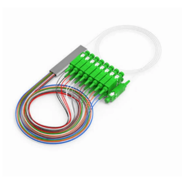 Are outdoor fiber optic cables divided into single-mode and multi-mode