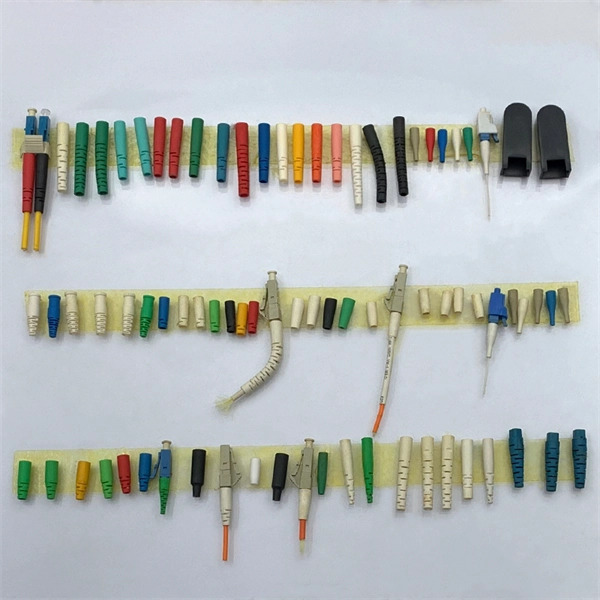 Fiber optic cable splicing four color sequence