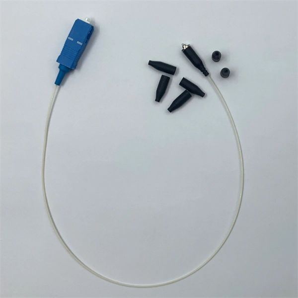 Fiber optic wiring to the terminal box