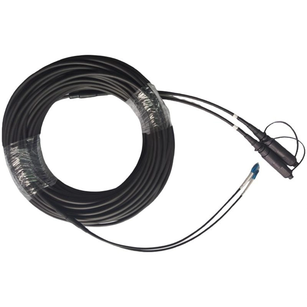 Four-core single-mode fiber optic outdoor