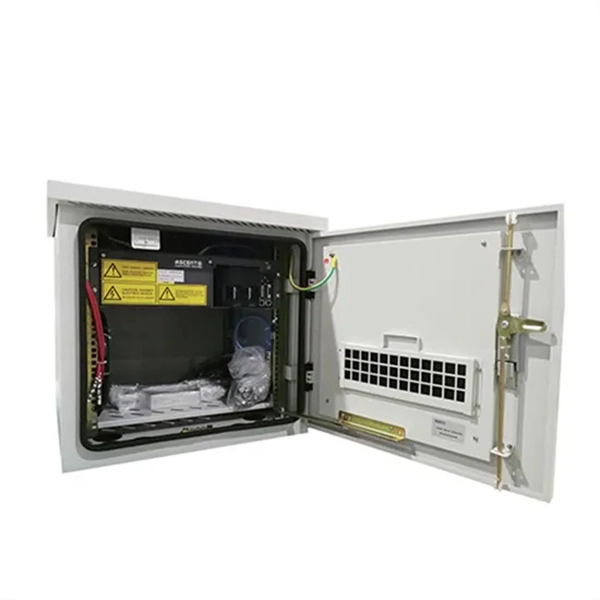 Fiber optic drop cable splicing in optical distribution box